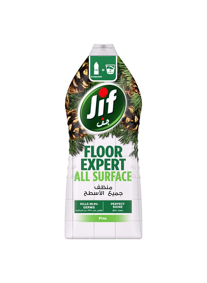 Jif Floor Expert Liquid Cleaner, All Surface, Pine, 1.5L - Image 2